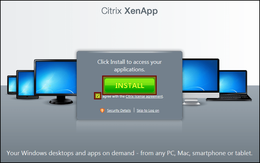 how to install citrix receiver on windows ce 6.0
